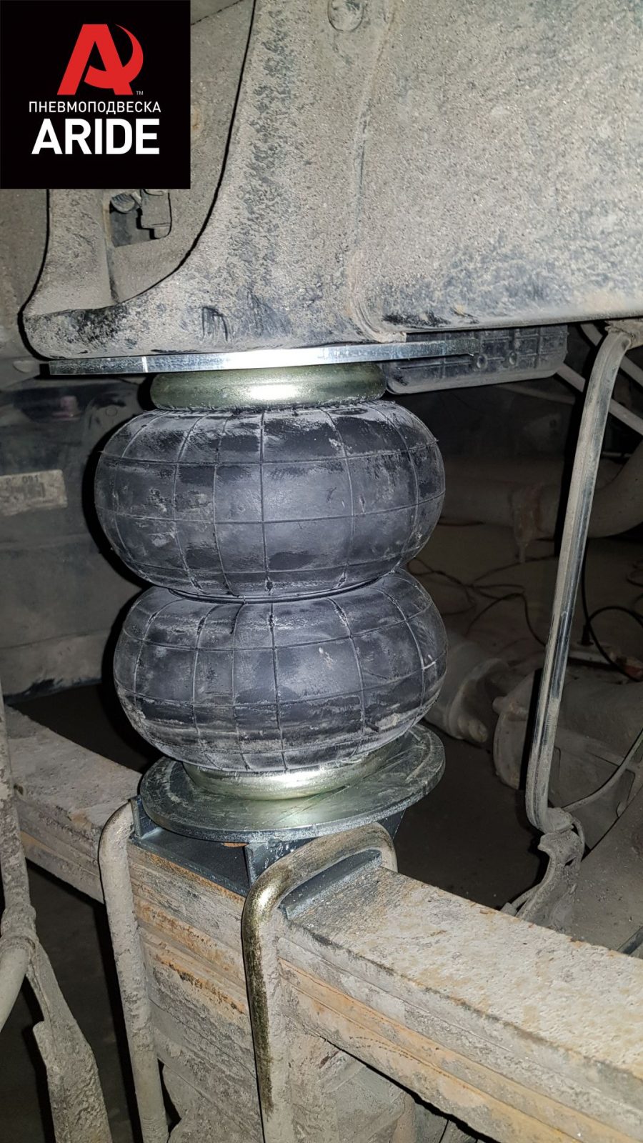 Установка пневмоподвески на Toyota Tundra