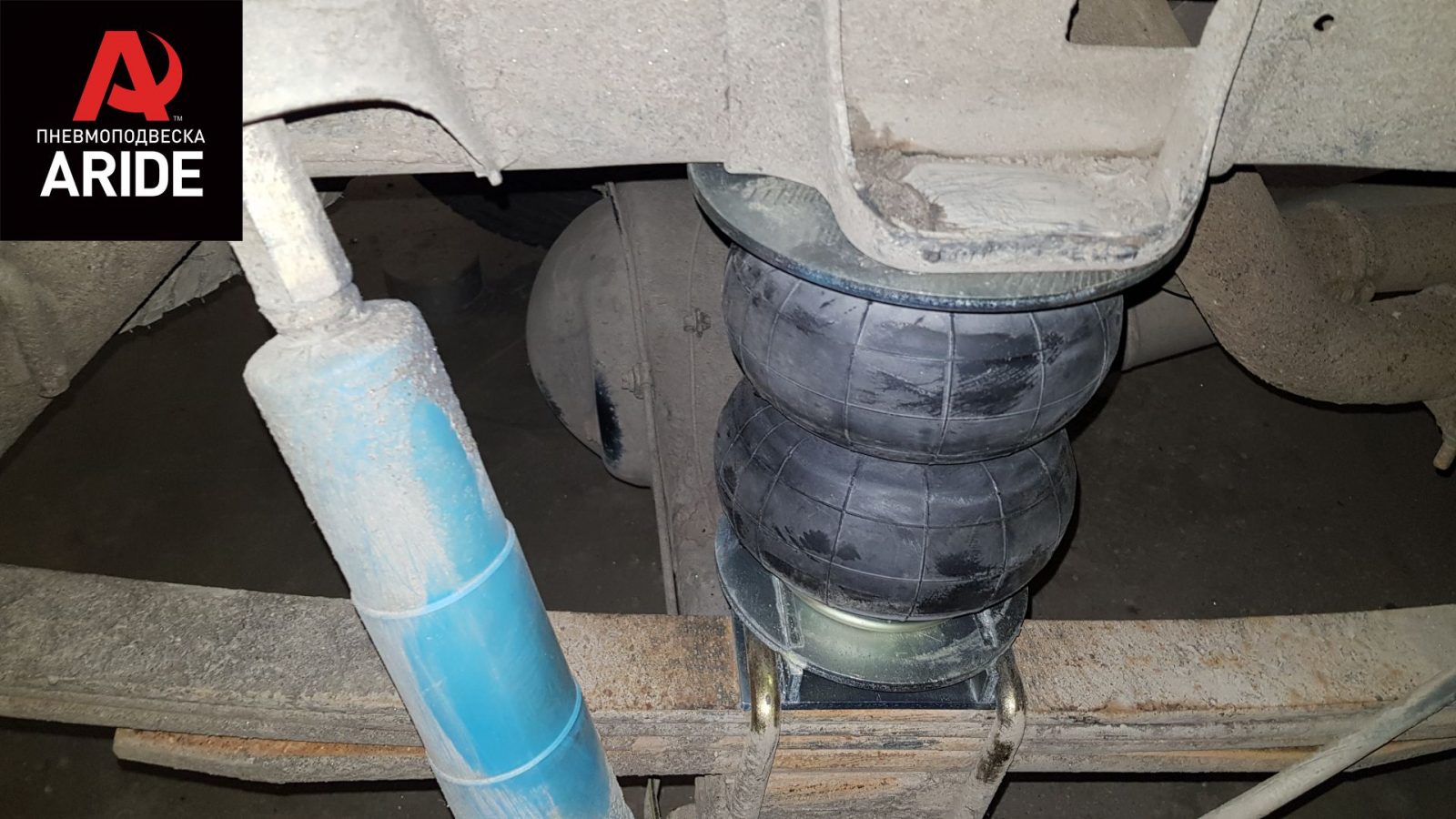 Установка пневмоподвески на Toyota Tundra