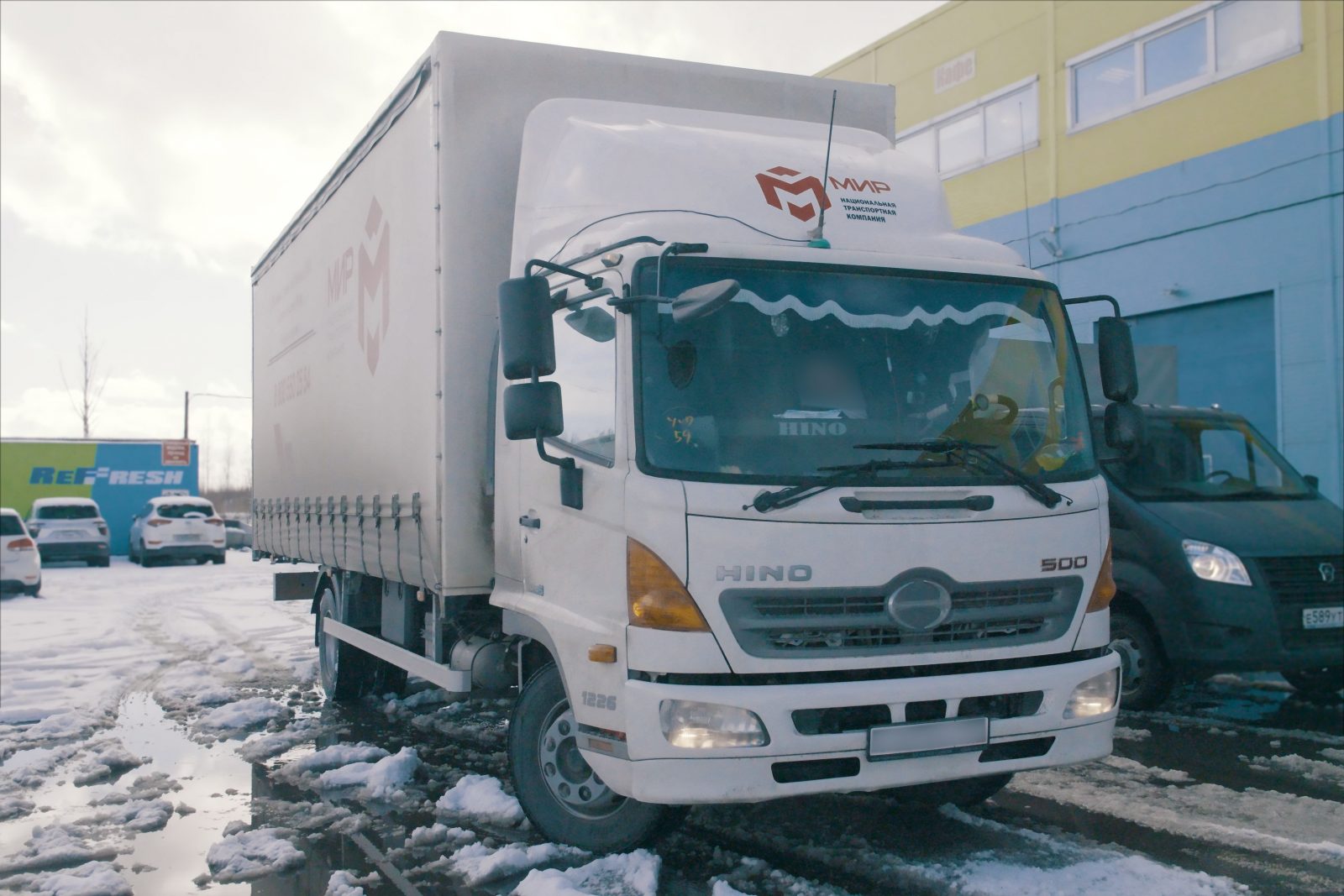 Пневмоподвеска Hino 500