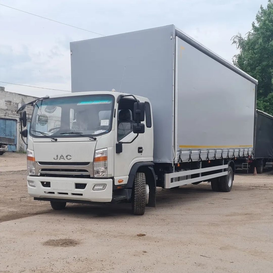 Установка вспомогательной пневмоподвески на JAC N120