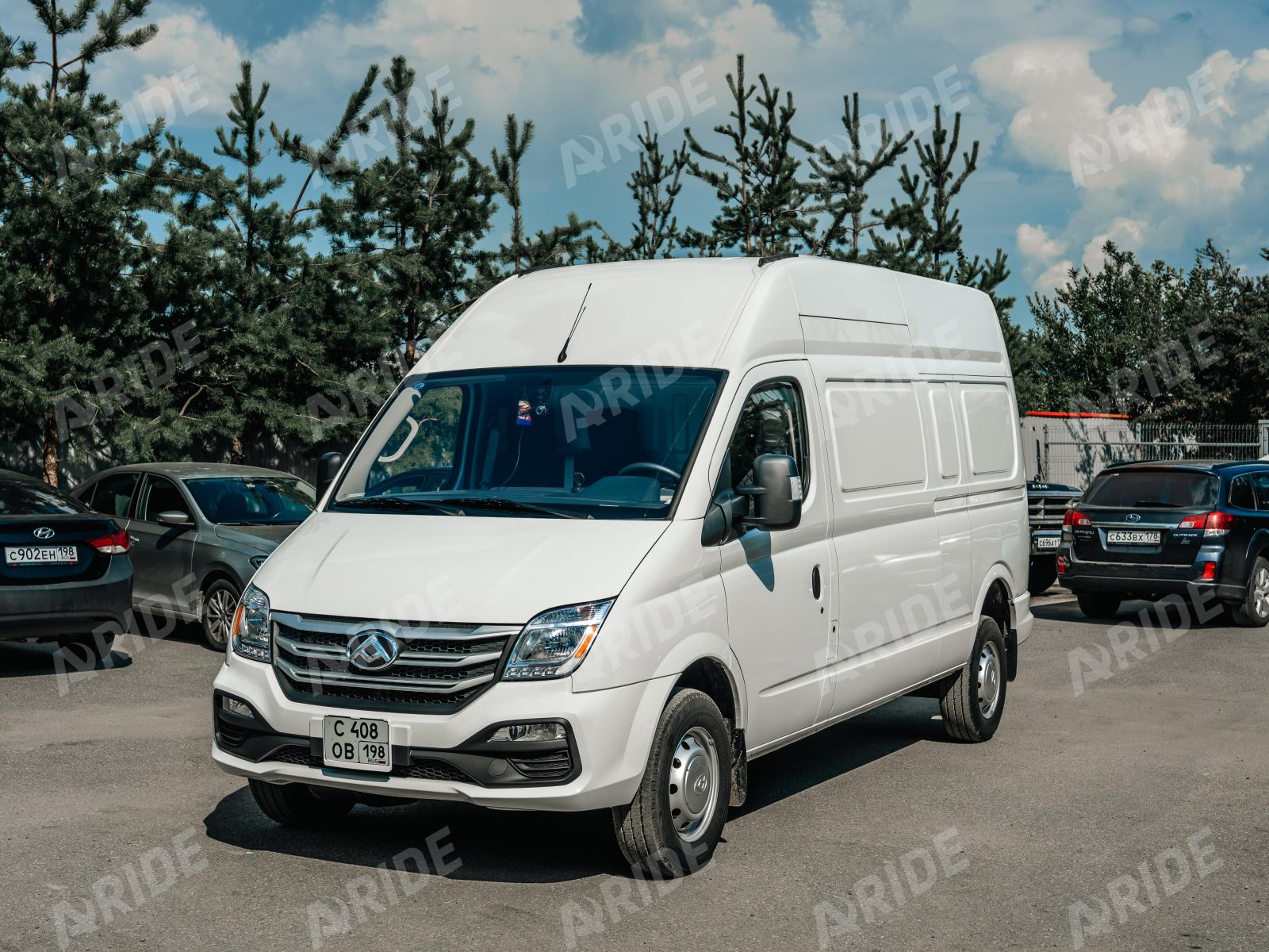 Установка пневмоподвески на MAXUS V80