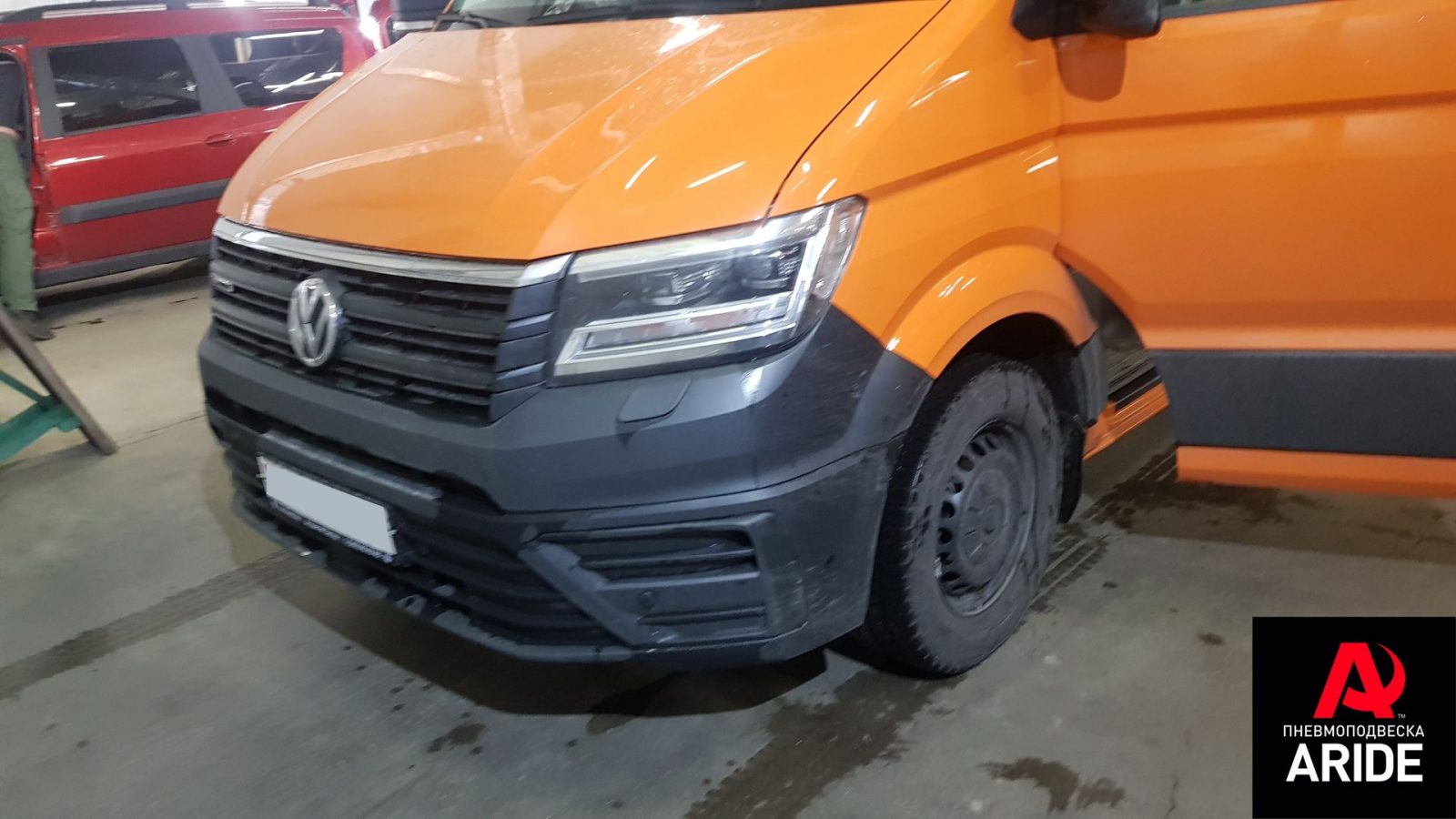 Volkswagen Crafter 2020 года: пример установки пневмоподвески