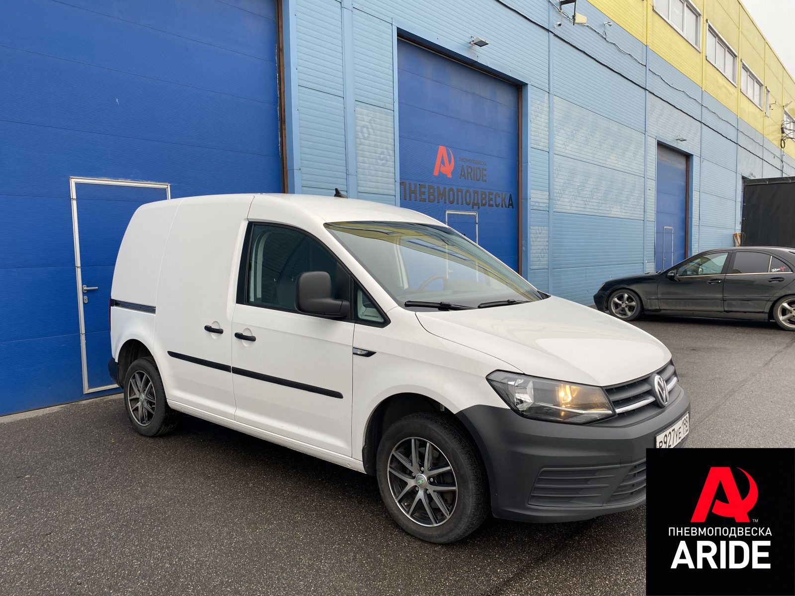 Пневмоподвеска на Volkswagen Caddy — пример установки
