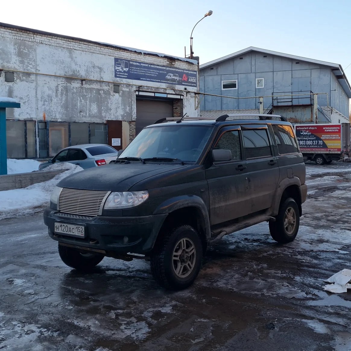 Установка пневмоподвески на Полная пневмоподвеска УАЗ Патриот