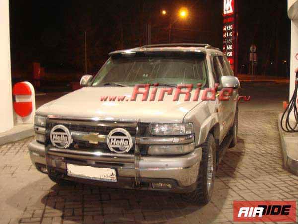Установка пневмоподвески на Chevrolet Tahoe