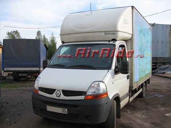 Пневмоподвеска на Renault Master X70 2008г.в.