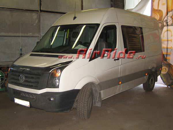 Пневмоподвеска на VW Crafter 35