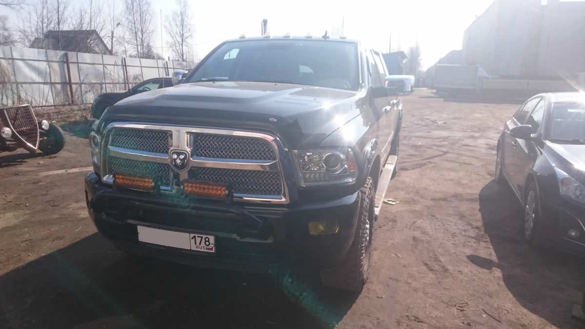 Пневмоподвеска Dodge Ram 2500, установка под ключ
