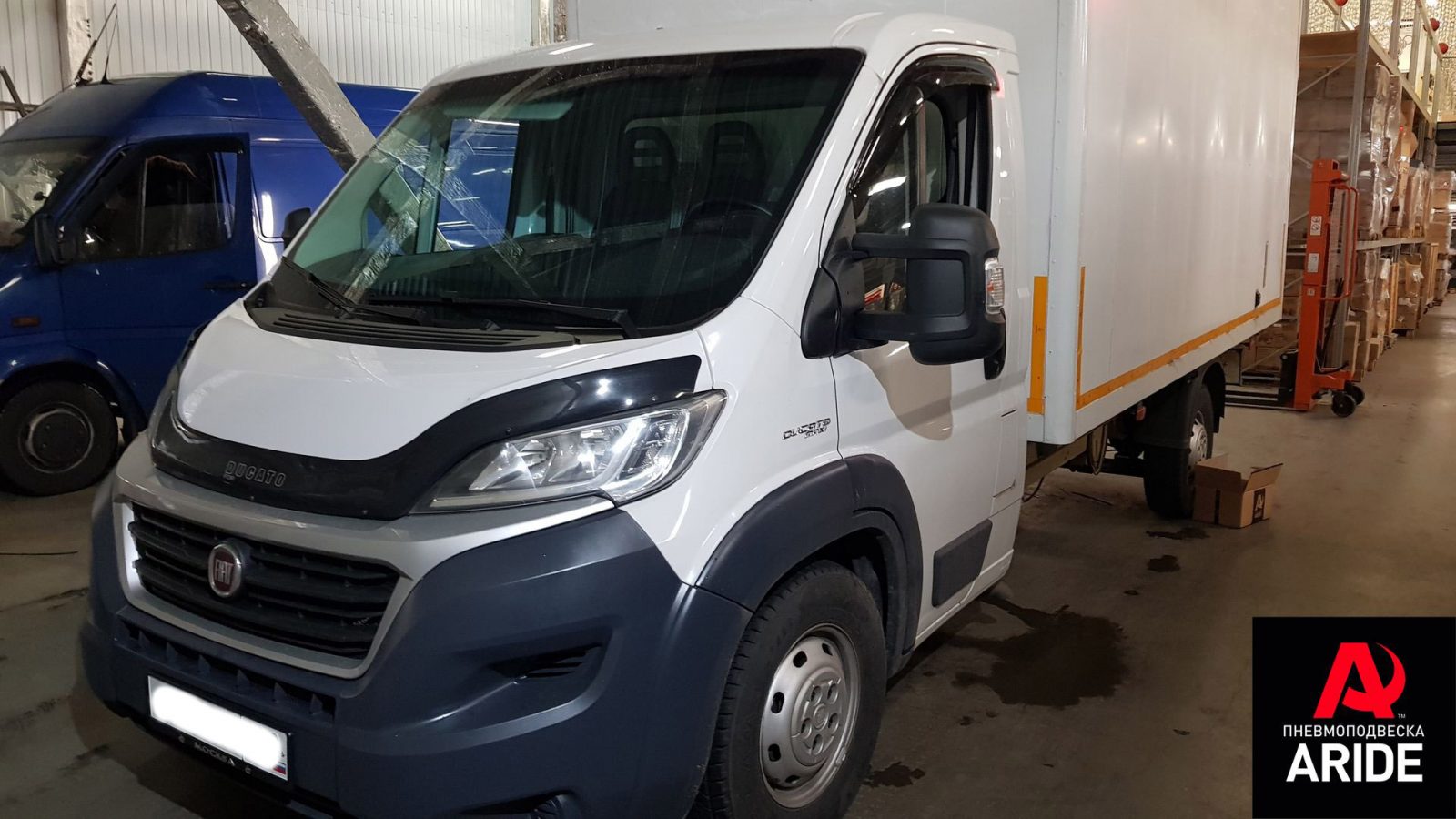 Быстрая установка задней пневмоподвески Fiat Ducato: пример установки пневмоподвески