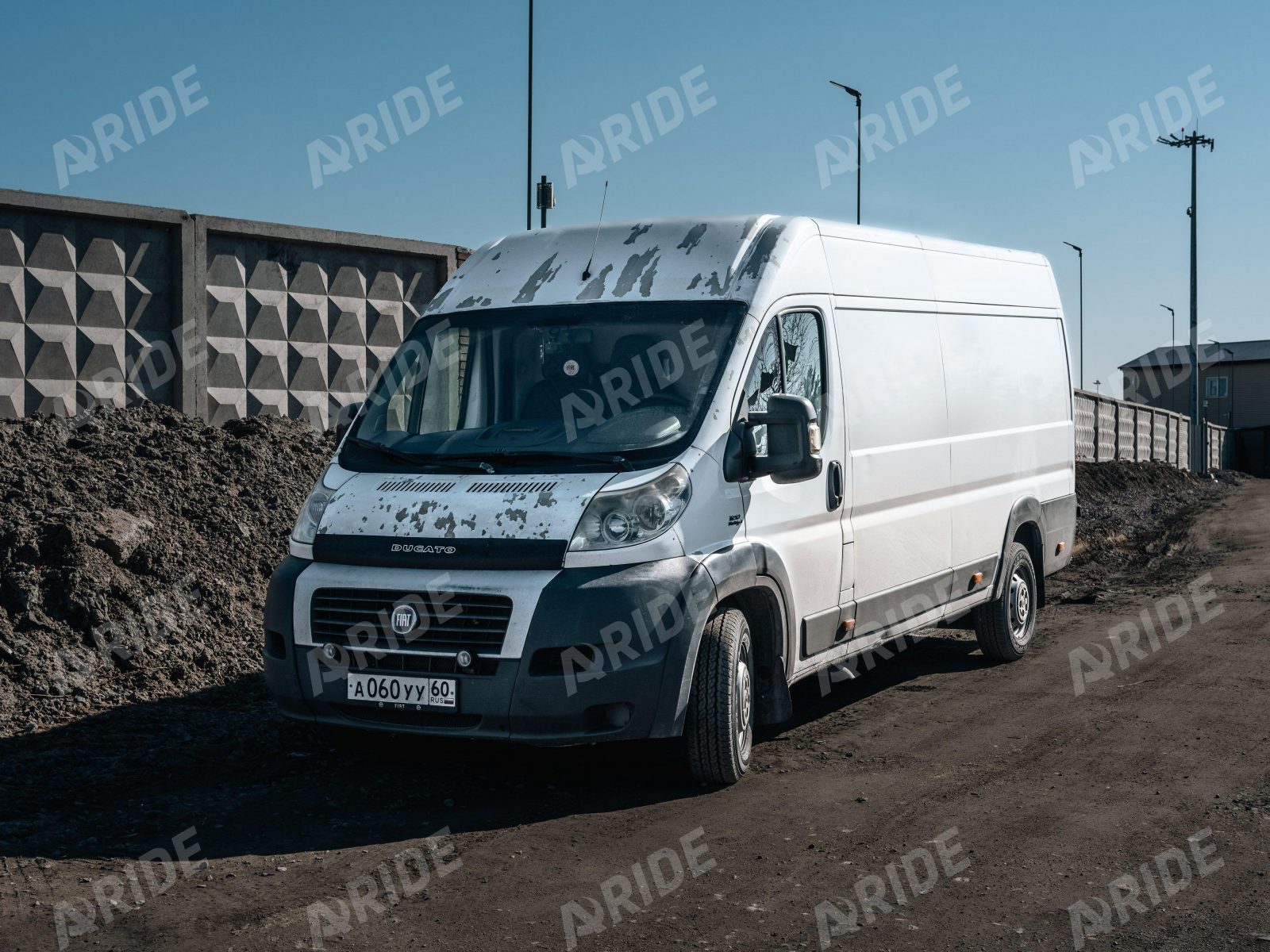 Fiat Ducato MAXI: пример установки пневмоподвески