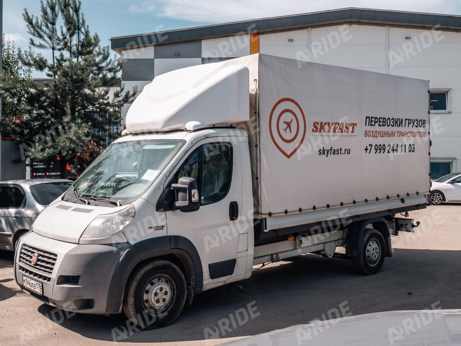 FIAT Decuto MAXI: пример установки пневмоподвески