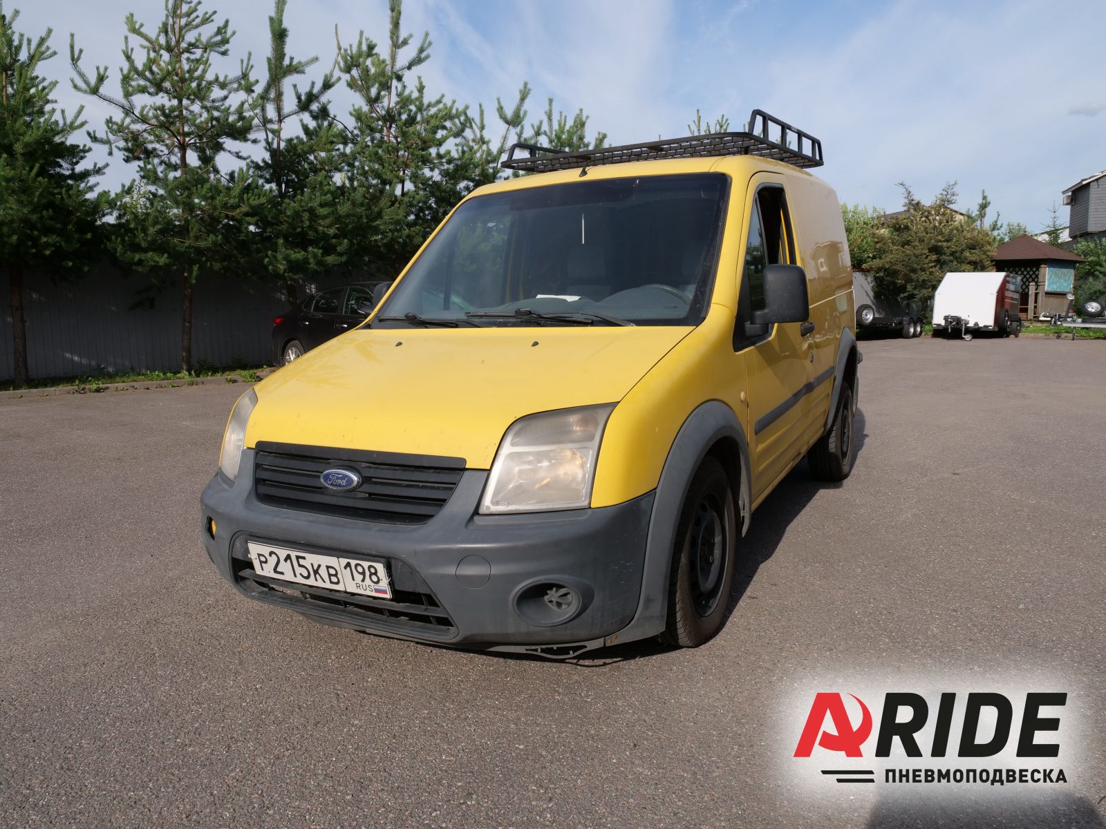 Пневмоподвеска на Ford Transit Connect