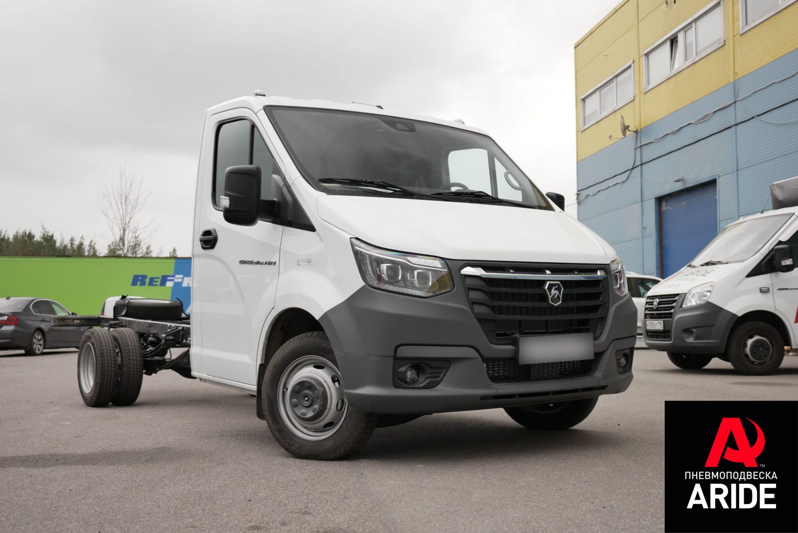 Установка пневмоподвески на новенькую Gazelle NN