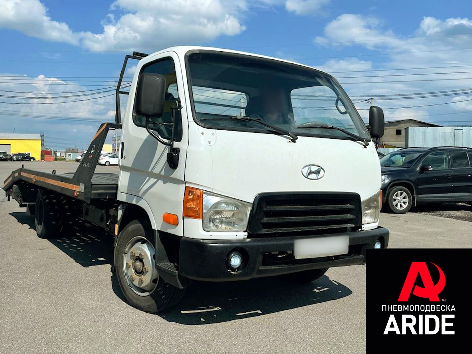 Hyundai HD78: пример установки пневмоподвески