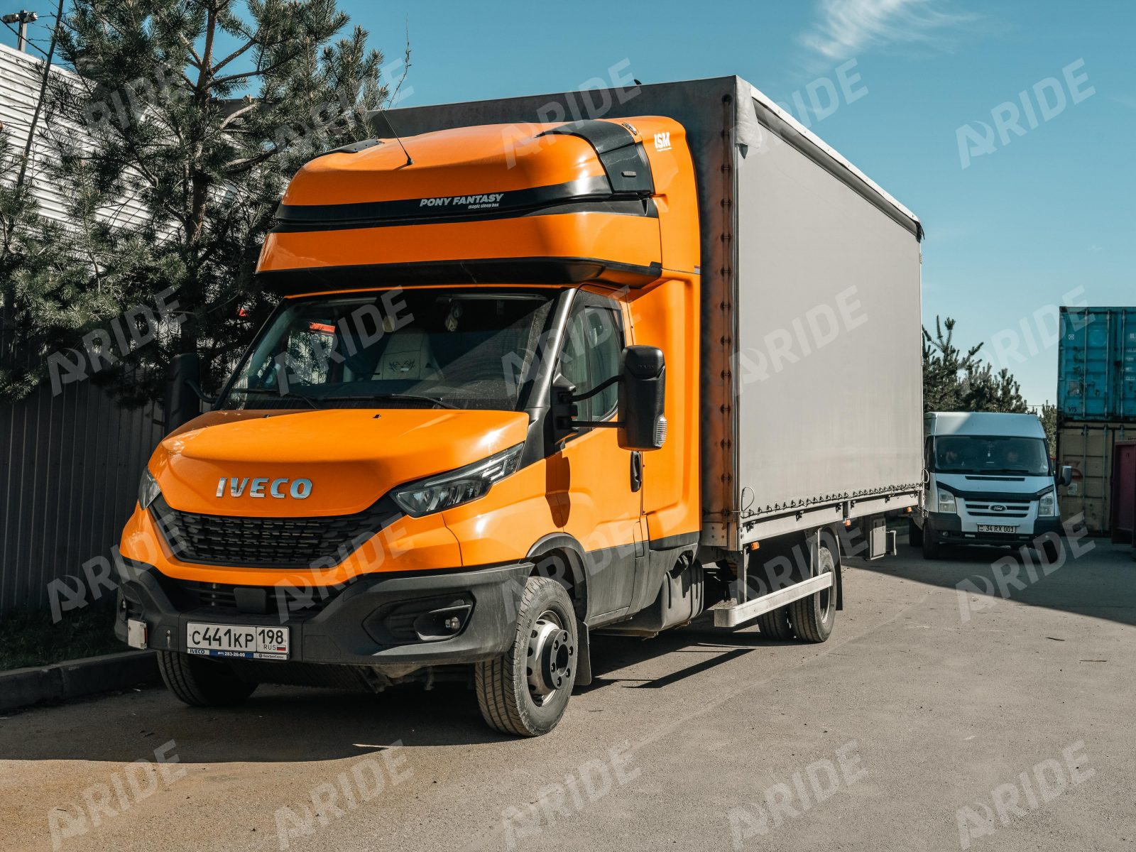 Пневмоподвеска на Iveco Daily 70C — пример установки