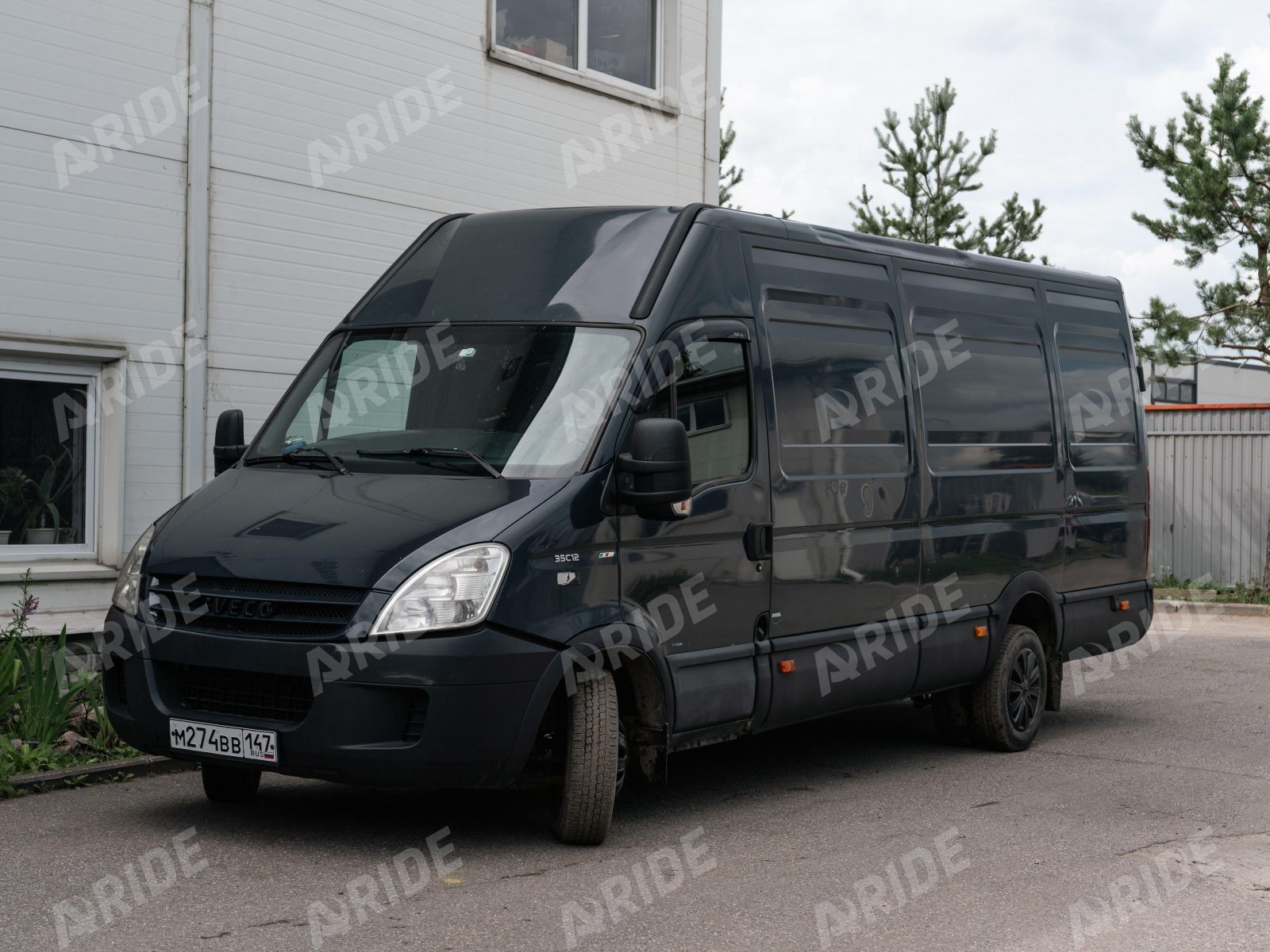 Пневмоподвеска на Iveco Daily 35С12 — пример установки