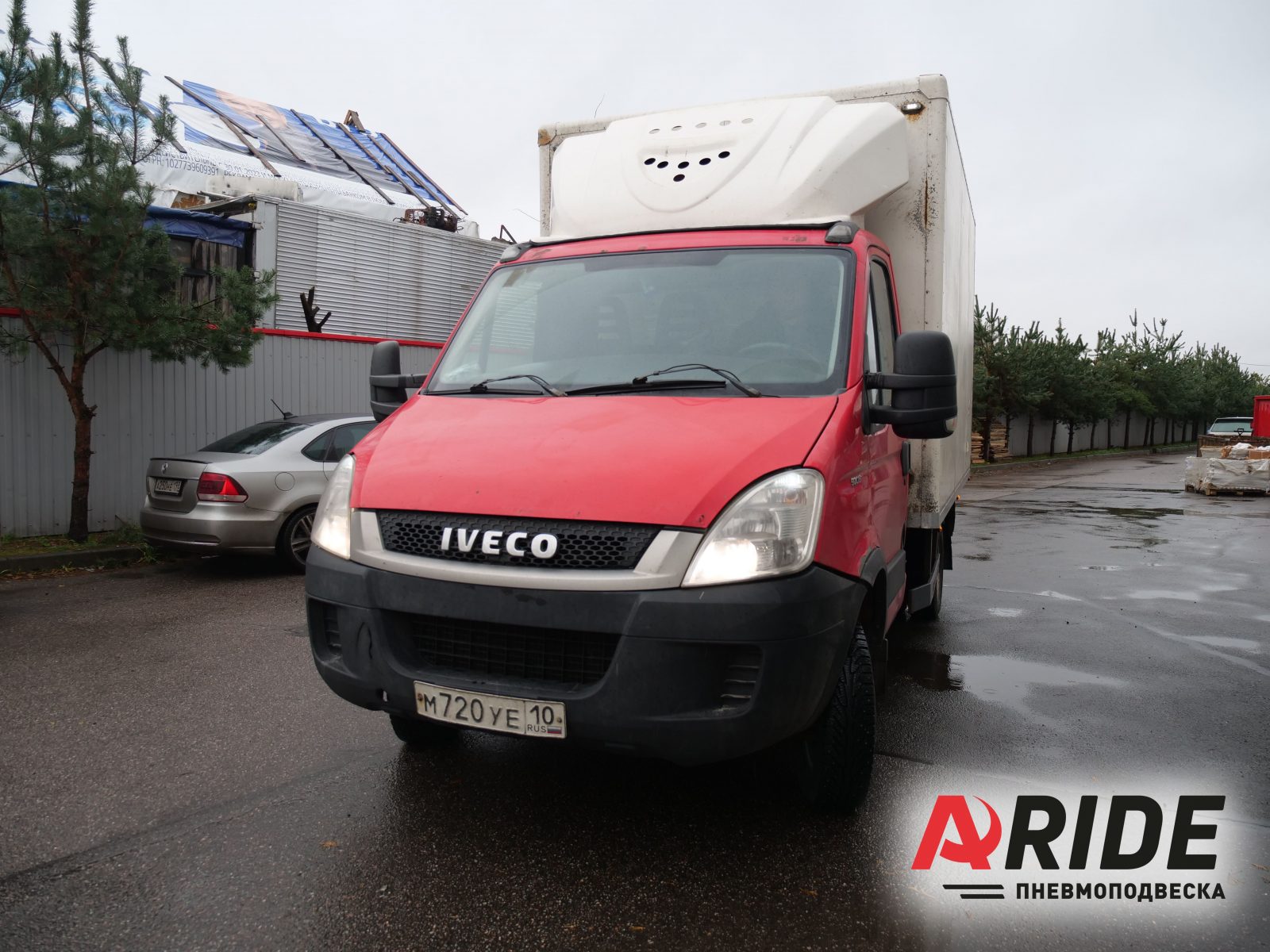 Пневмоподвеска на Iveco Daily — пример установки