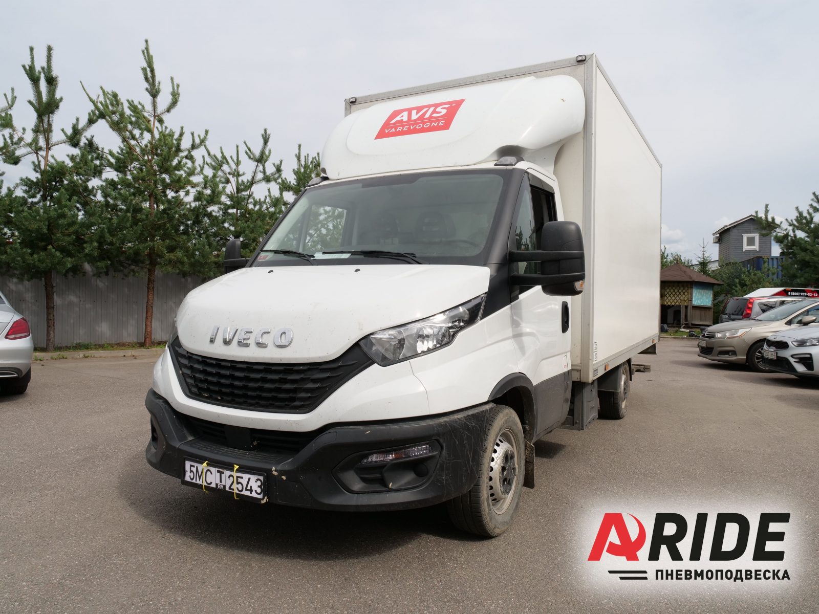 Iveco Daily 35S15: пример установки пневмоподвески