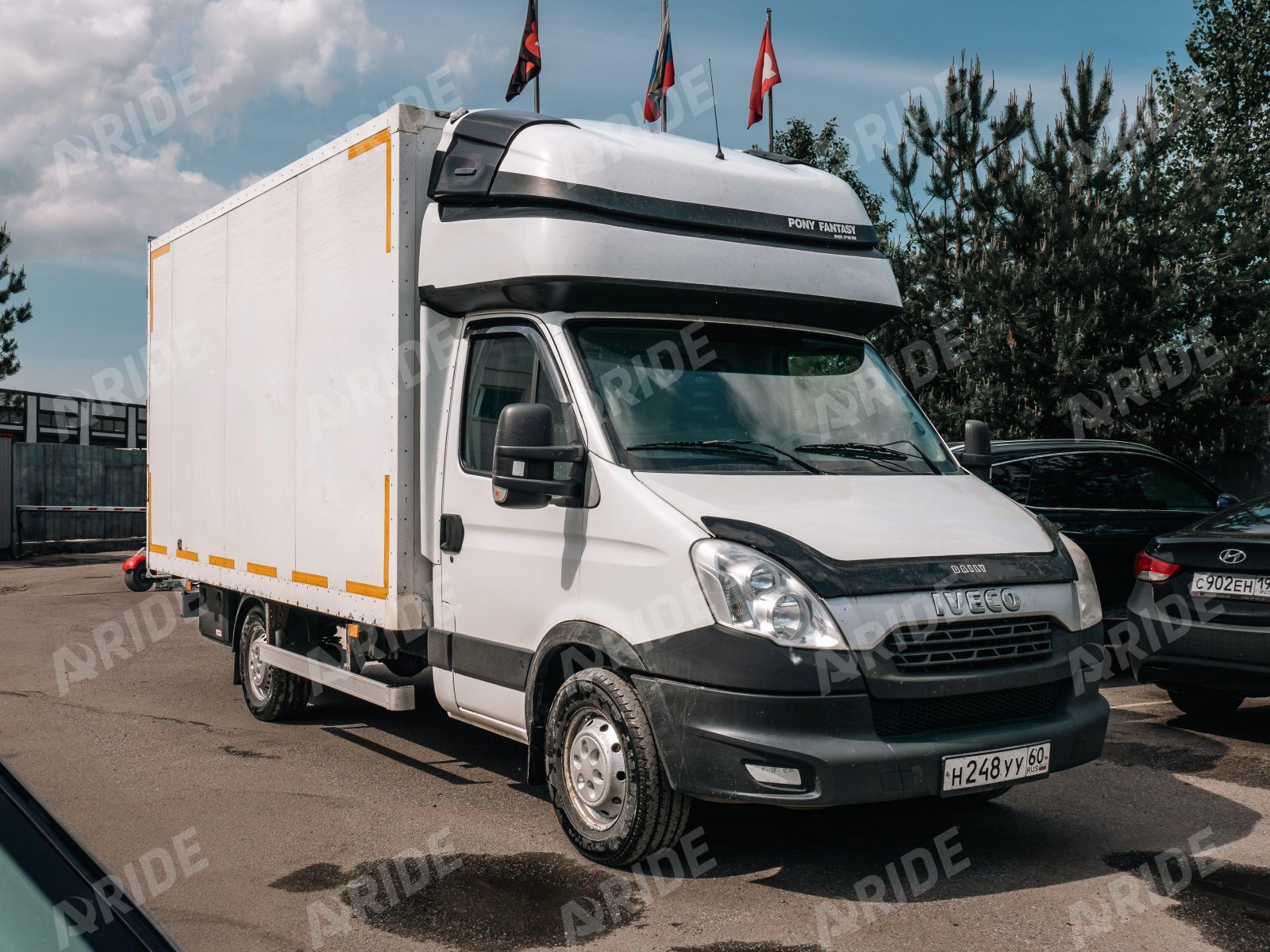 Iveco Daily 35: пример установки пневмоподвески
