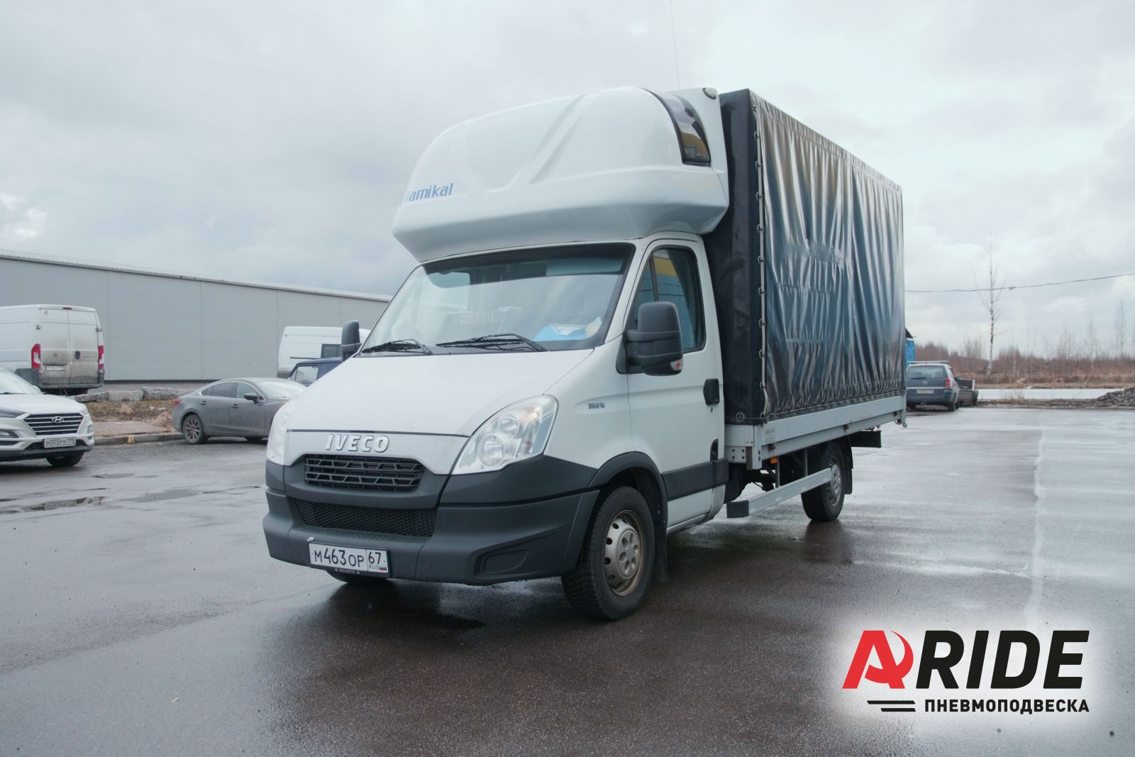 Iveco Daily 35S: пример установки пневмоподвески