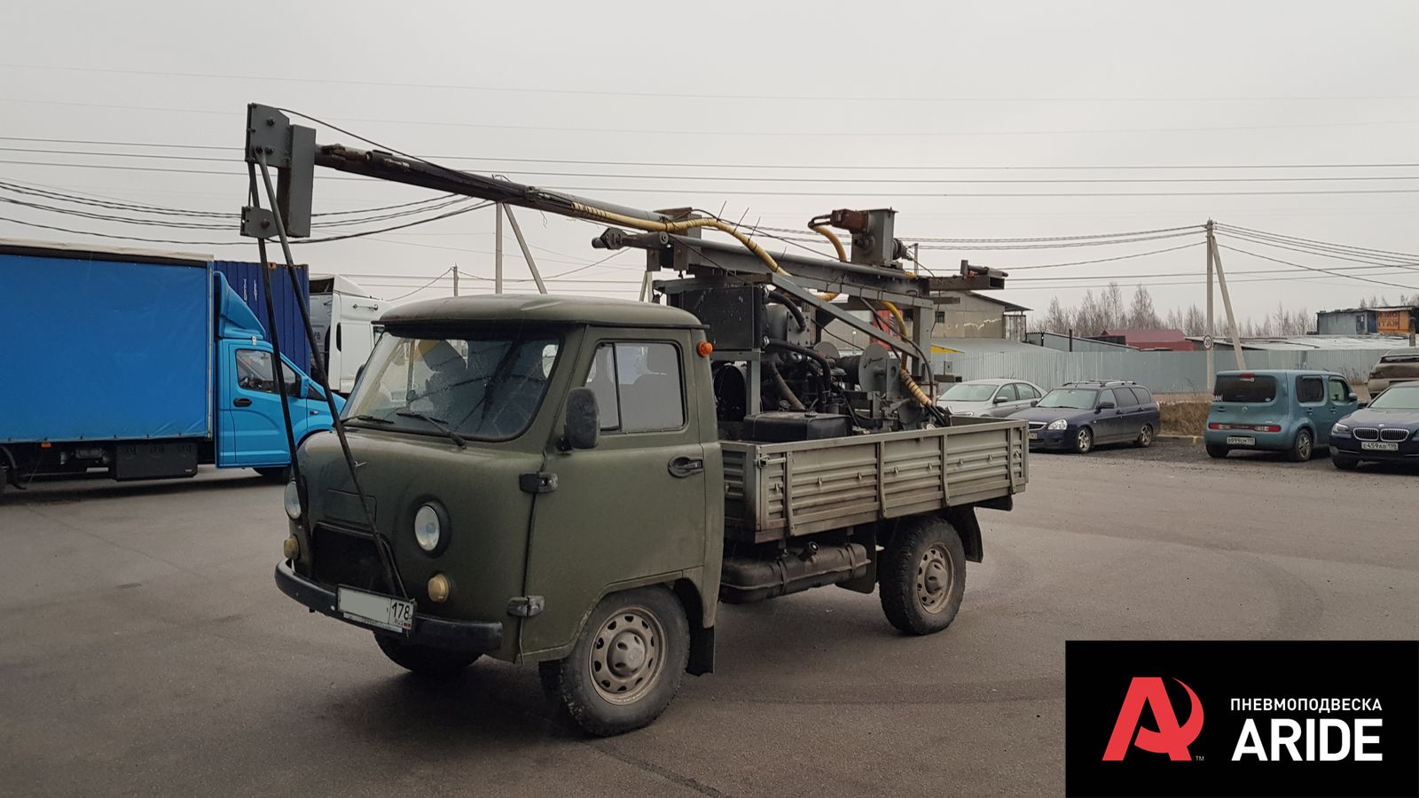 Установка пневмоподвески на УАЗ 3303, 452, Буханка, Головастик
