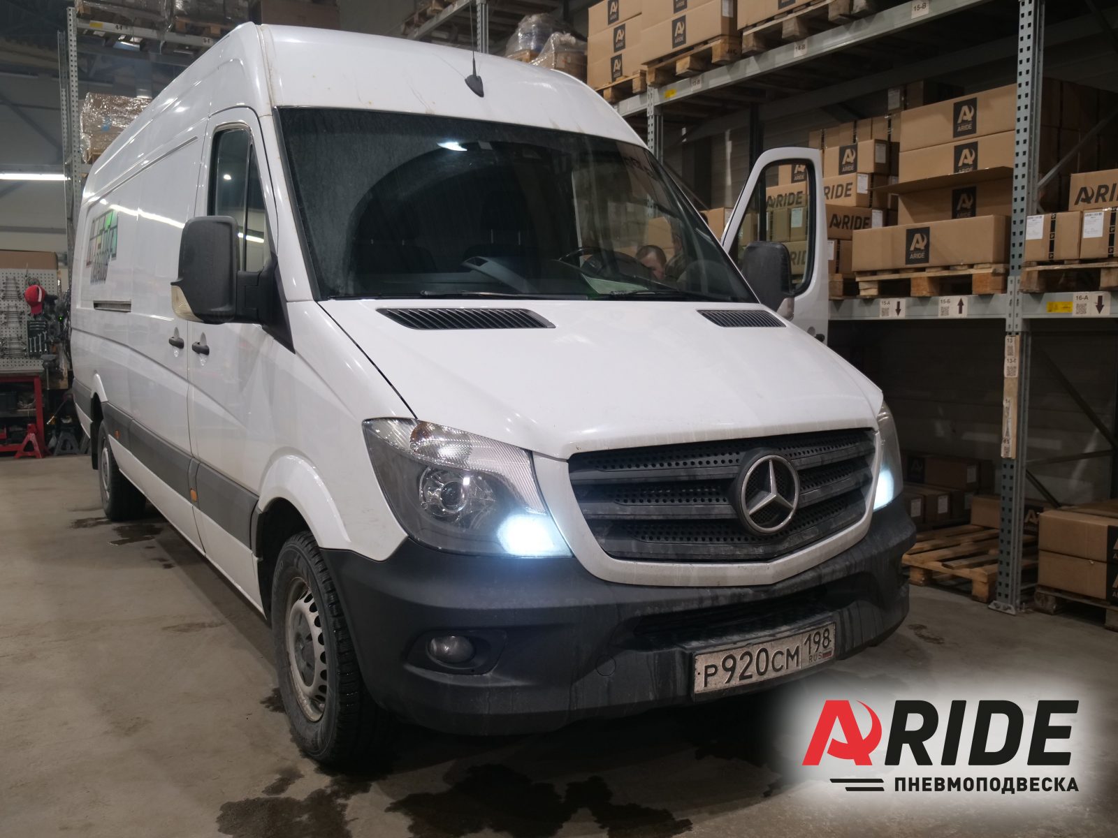Mercedes-Benz Sprinter: пример установки пневмоподвески
