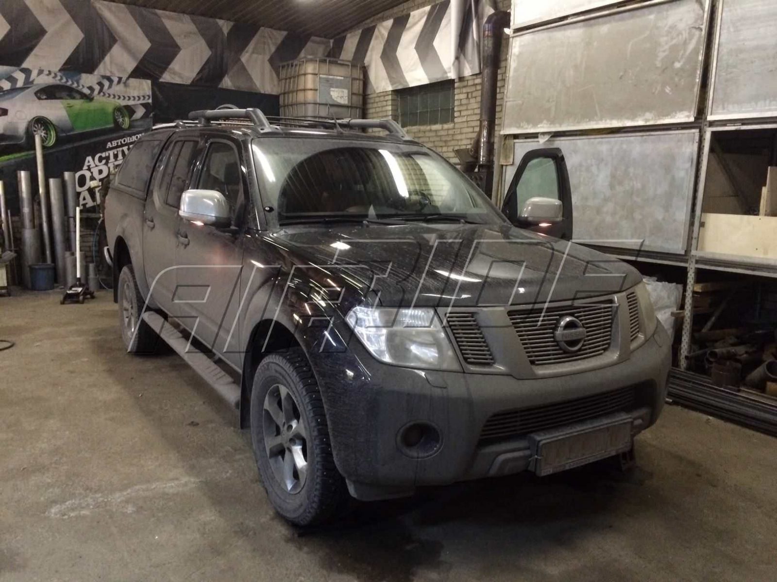 Пневмоподвеска на Nissan Navara 2,5TDi 2013г.в.