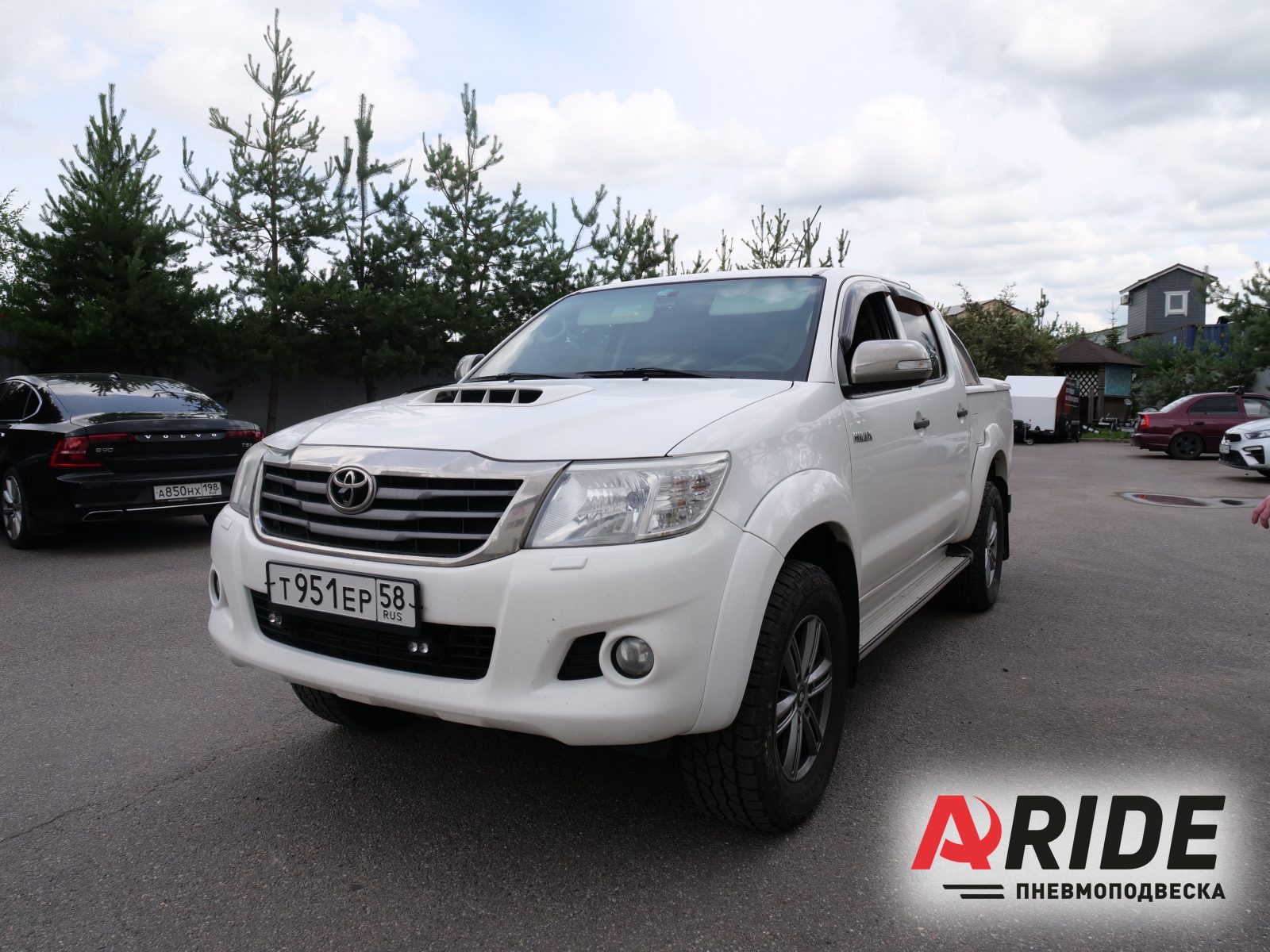 Пневмоподвеска на Toyota Hilux 7