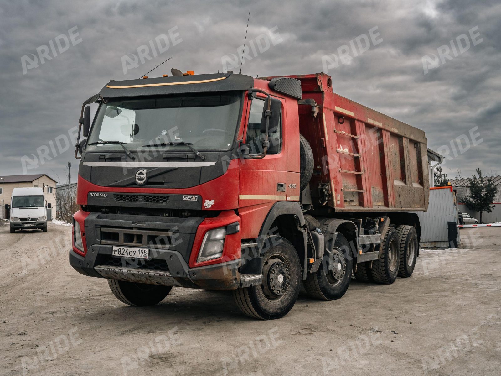 Volvo FMX: пример установки пневмоподвески