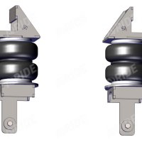 Пневмоподвеска Mercedes-Benz Sprinter 411 - 416 (96-), задняя ось, двухскатная ошиновка заднего моста