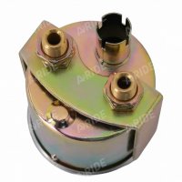 Манометр ARIDE 53 мм, 2х15 бар (220 PSI), 2, черный
