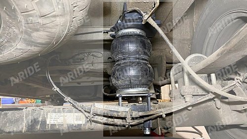 Пневмоподвеска Mercedes Sprinter 3xx, кузов VS30 W910, передний привод, задняя ось